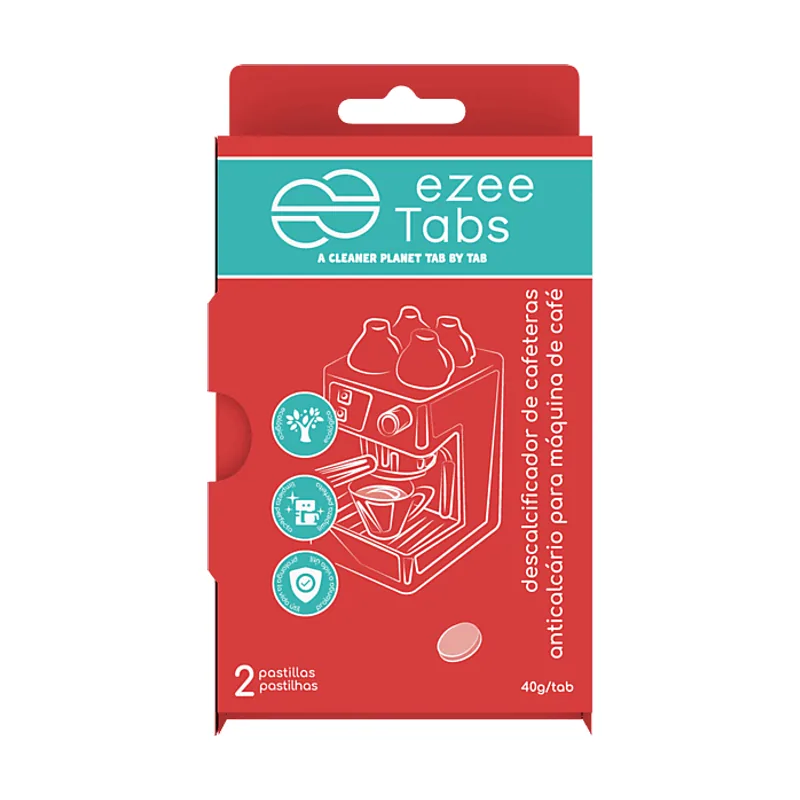 Ezeetabs Limpiador Descalcificador para cafeteras