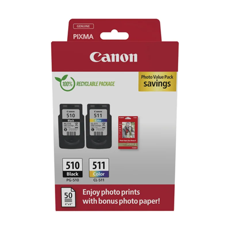 Canon Cartucho de tinta PG-510/CL-511