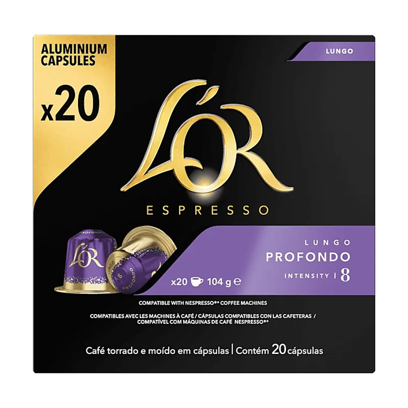 LOr Cápsulas monodosis Lungo Profondo