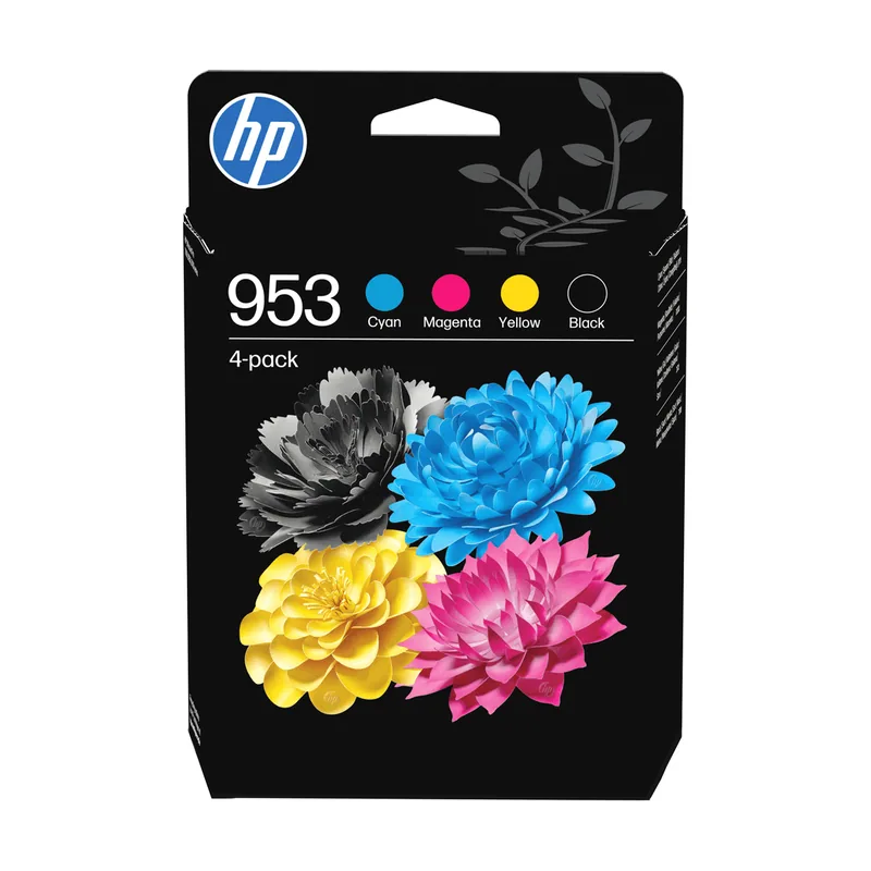 HP Cartucho de tinta 953 negro/cian/magenta/amarillo