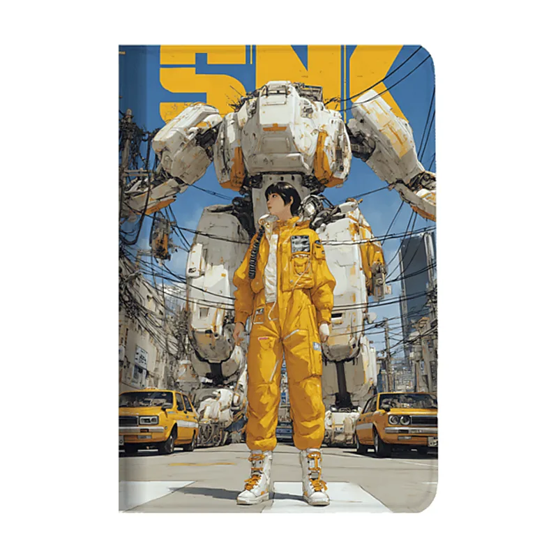 Silver HT Funda tablet Cool Robots