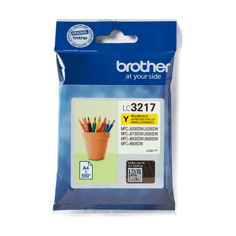 Brother Cartucho de tinta LC-3217Y
