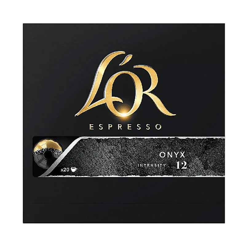 LOr Cápsulas de café Espresso Onyx 20