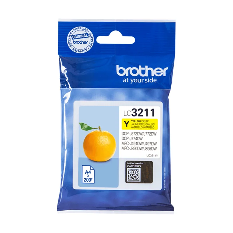 Brother Cartucho de tinta LC-3211Y