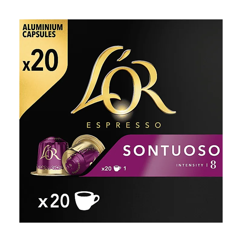 LOr Cápsulas monodosis ESPRESSO Sontuoso