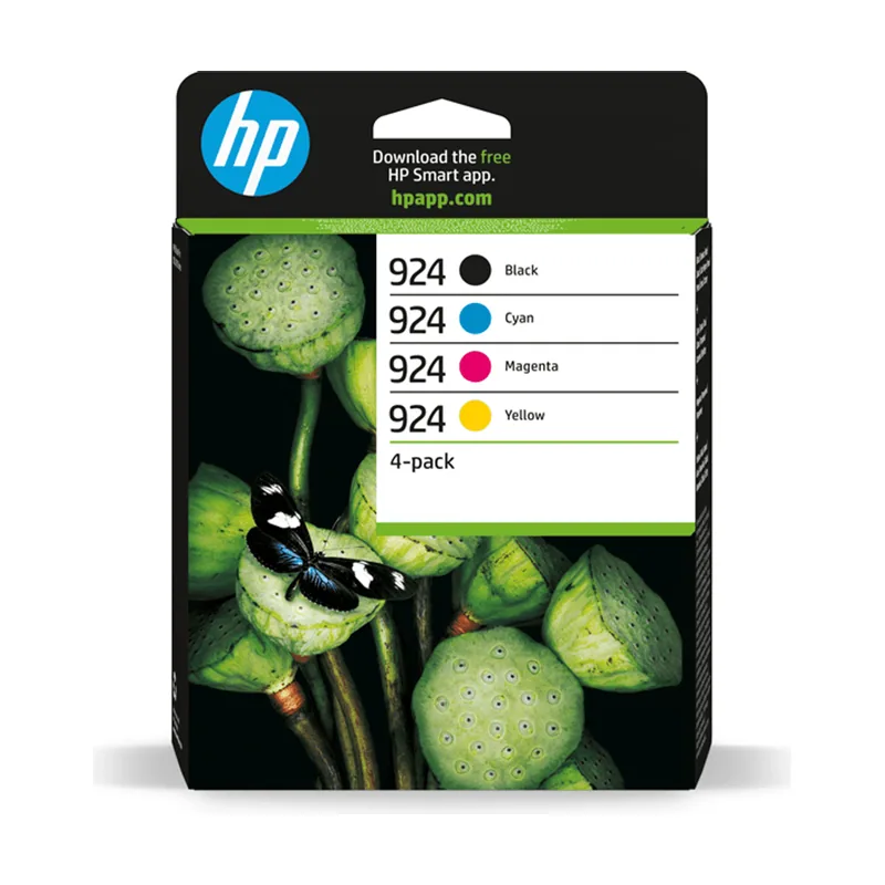 HP Cartucho de tinta 924 Negro + Tricolor