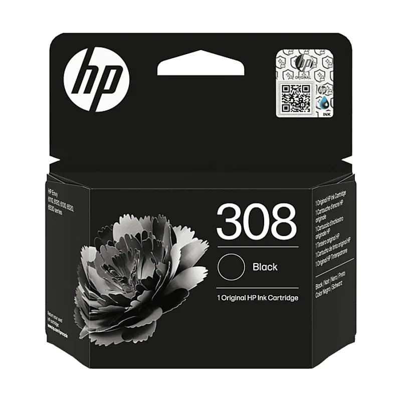 HP Cartucho de tinta 308