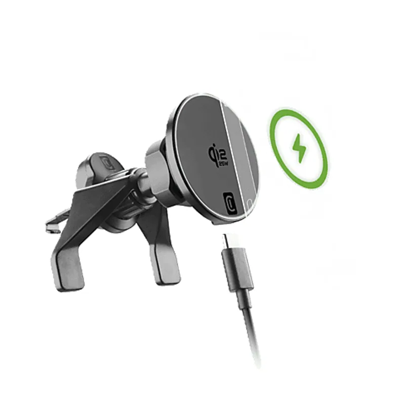 Cellularline Soporte para coche Mag Holder Qi2.2