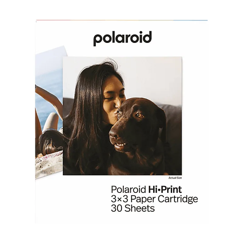 Polaroid Papel fotográfico Cartucho de papel Hi-Print 3x3