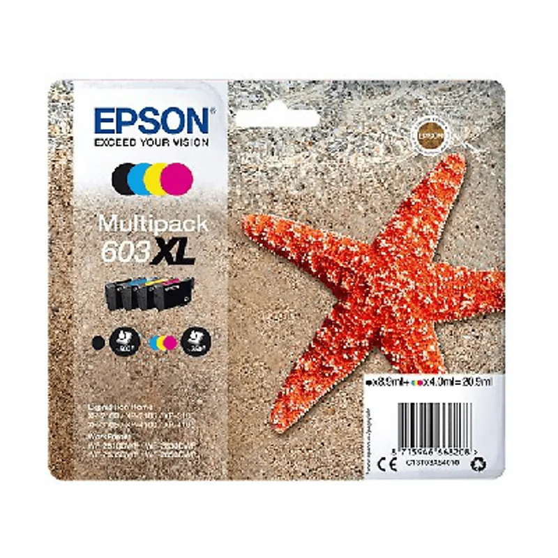 Epson Cartucho de tinta Multipack 4 Colores 603XL Ink