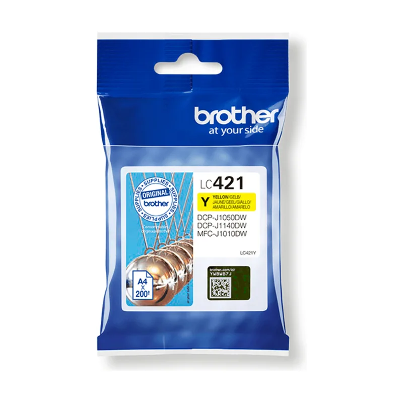 Brother Cartucho de tinta LC421Y