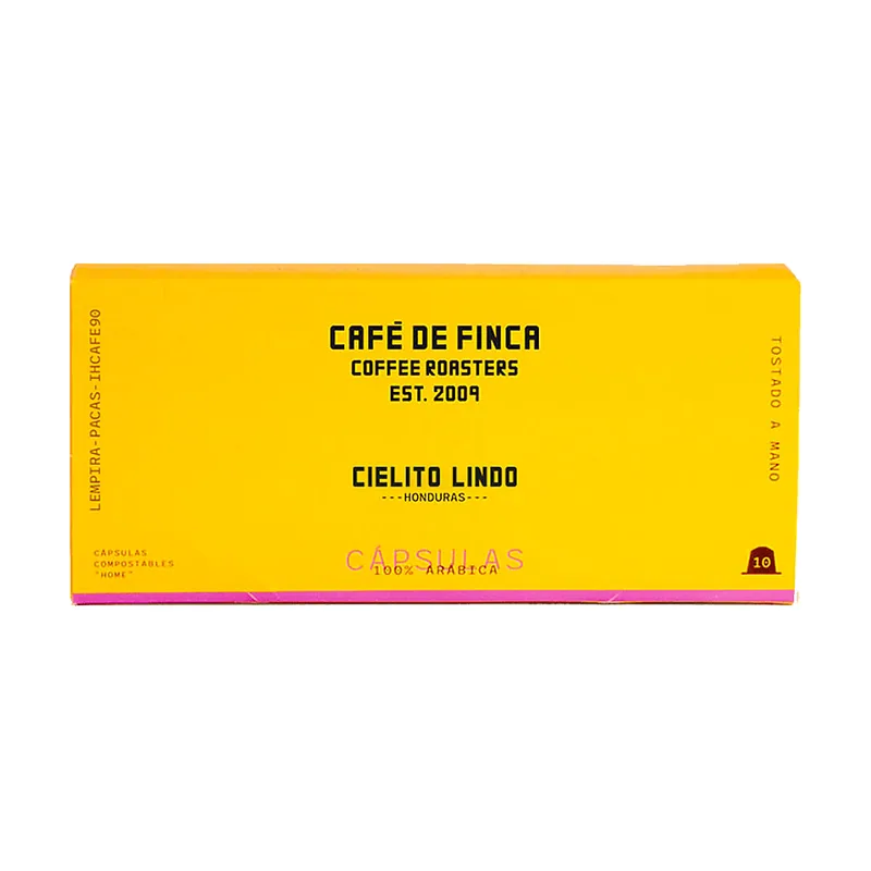 Cafe DE Finca Cápsulas monodosis Honduras Cielito Lindo
