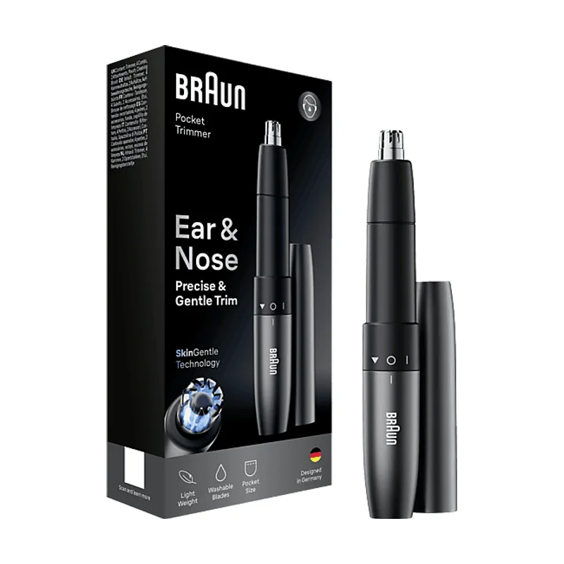 Braun Accesorio afeitadora Recortadora mini para nariz y orejas EN20