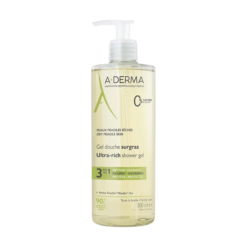 A-derma GAMA ESENCIAL gel de ducha hidratante 500 ml