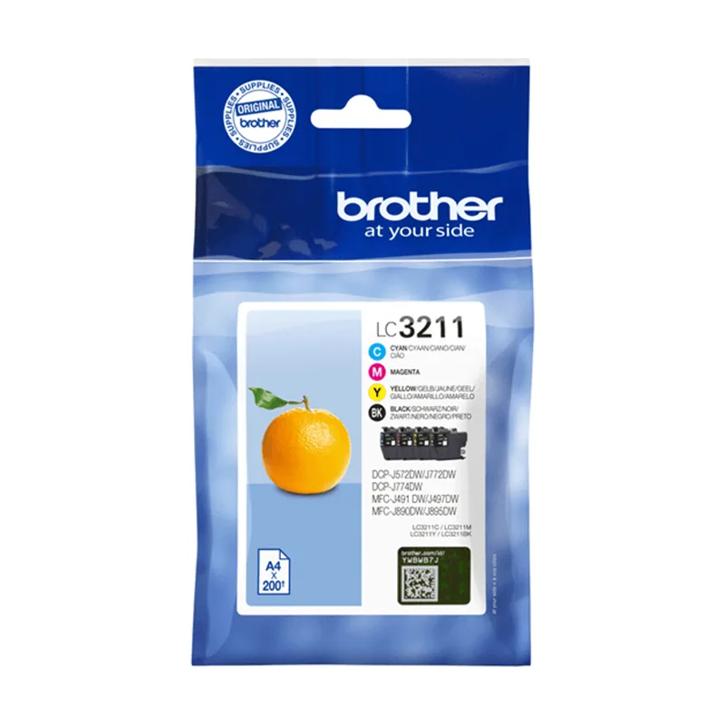 Brother Cartucho de tinta LC-3211VAL