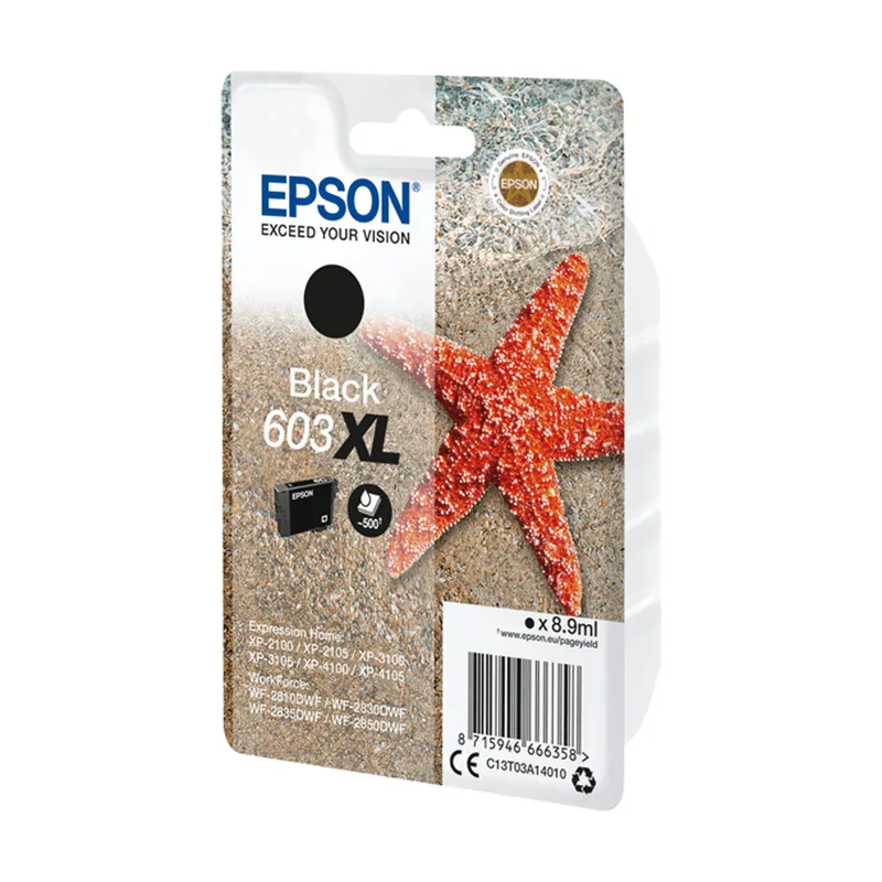 Epson Cartucho de tinta Negro 603XL