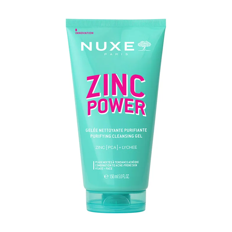 Nuxe ZINC POWER gel limpiador purificante 150 ml