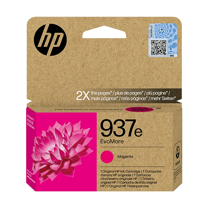 HP Cartucho de tinta Evo More 937e