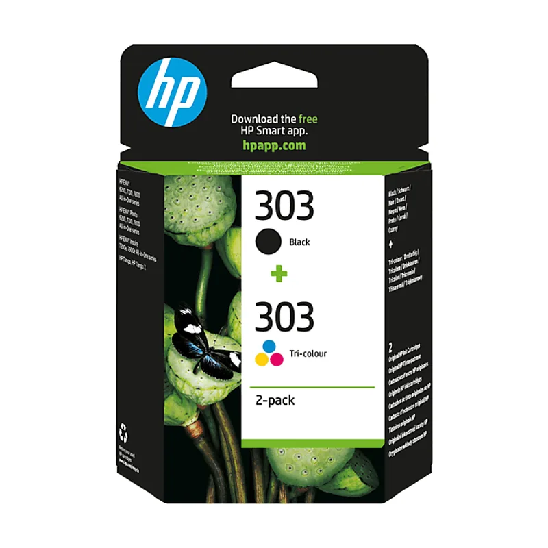 HP Cartucho de tinta 303 Combo 4 pack