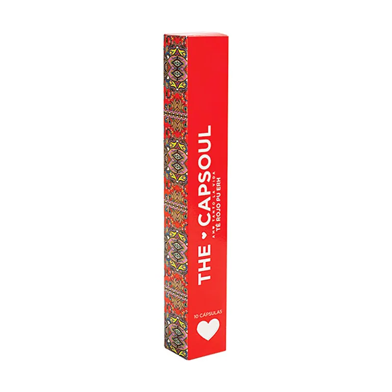 The Capsoul CÁPSULAS TÉ rojo pu erh cápsulas compatibles Nespresso 10 u