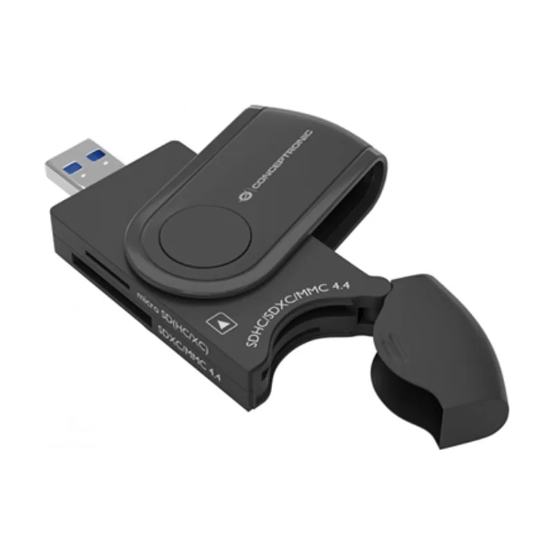 Conceptronic Card Reader Externo 4 EN 1 BIAN04B USB 3.0 SD/SDHC/SDXC MICROSD/TFLASH
