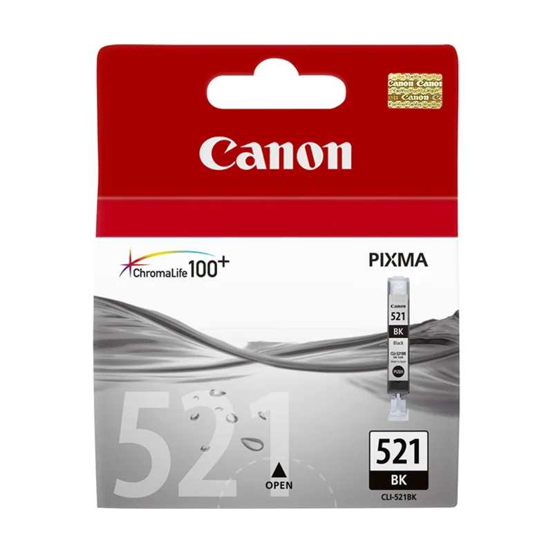 Canon Cartucho Negro Foto CLI-521BK