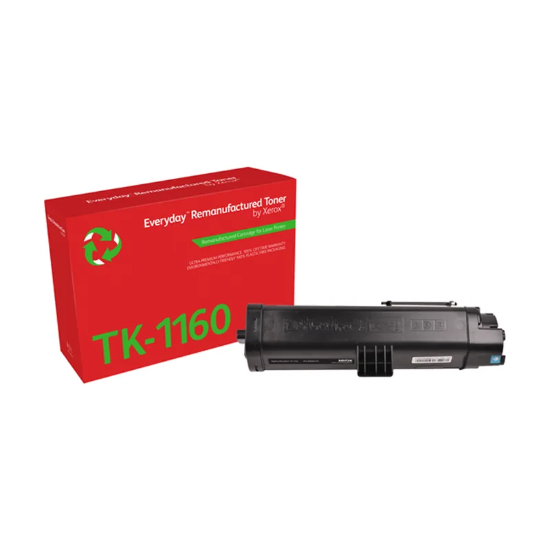 Xerox Everyday Remanufactured Toner Negro para Kyocera TK-1160