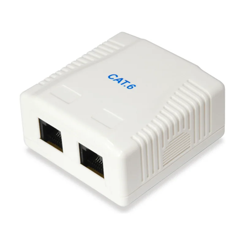 Equip Roseta DE Superficie Categoria 6 2 Hembras RJ45