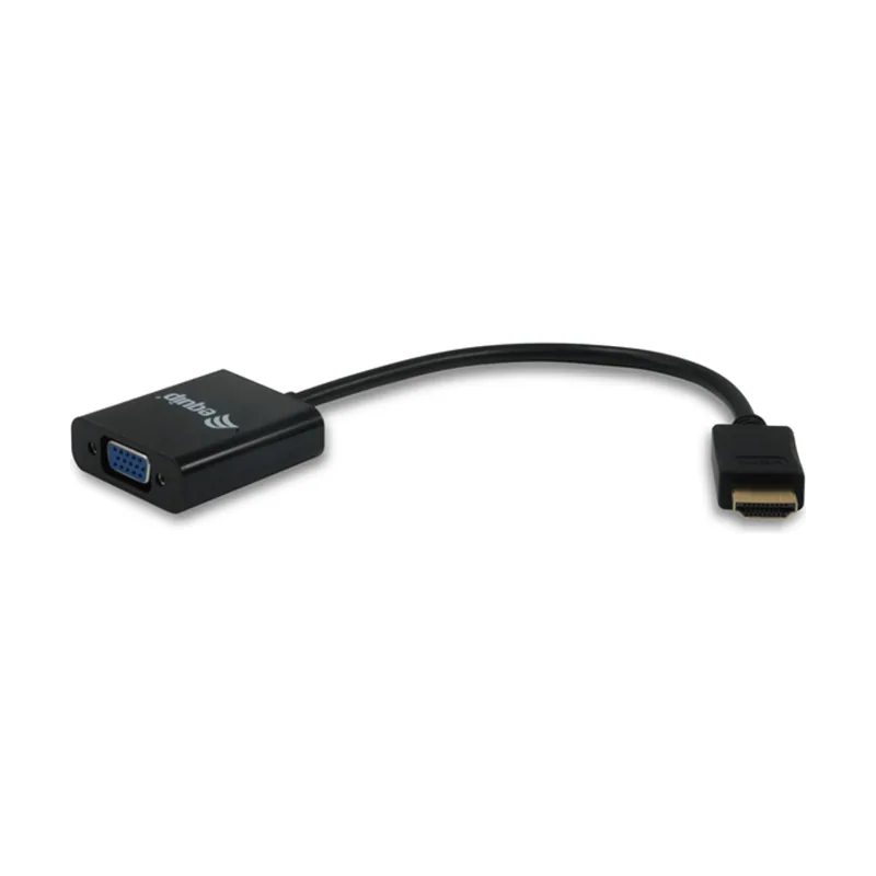 Equip Adaptador HDMI Macho A VGA Hembra CON Audio Jack 3.5" 11903607