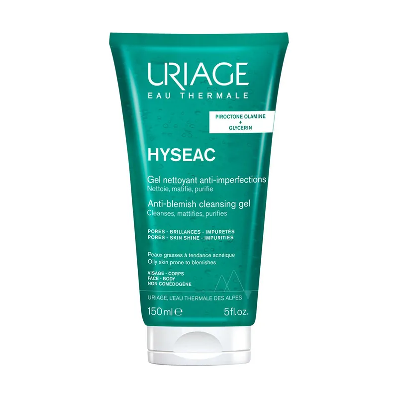 Uriage HYSEAC Limpiador facial para piel grasa 150 ml