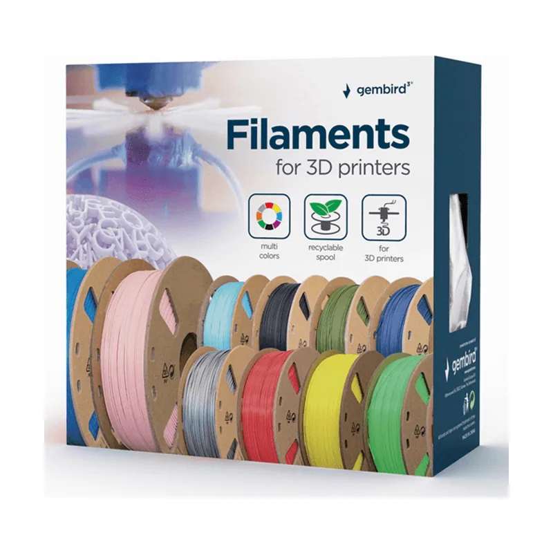 Gembird Bobina Filamento PLA 1Kg