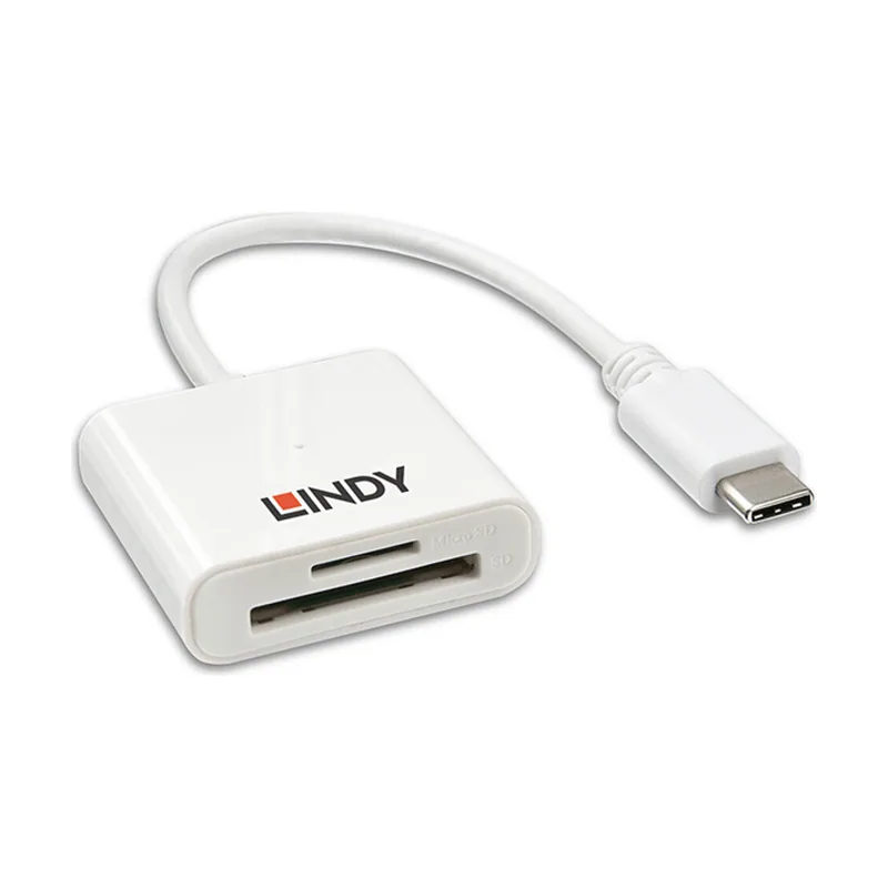 Lindy USB 3.1 Type C SD/MICROSD Card