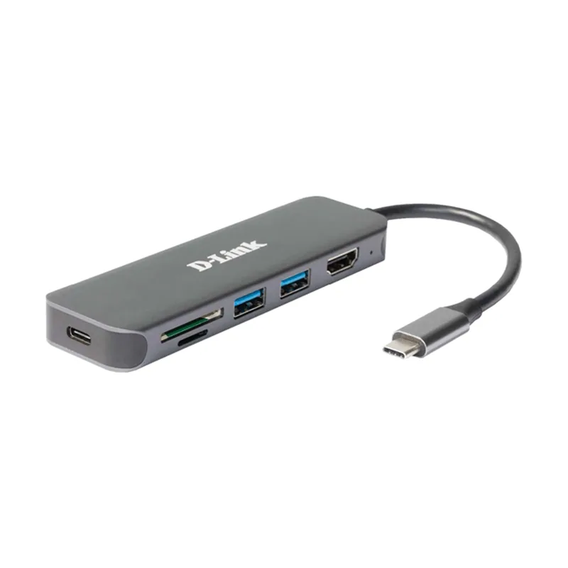 D-Link DUB-2327 6-in-1 USB-C Hub HDMI/CR/PD