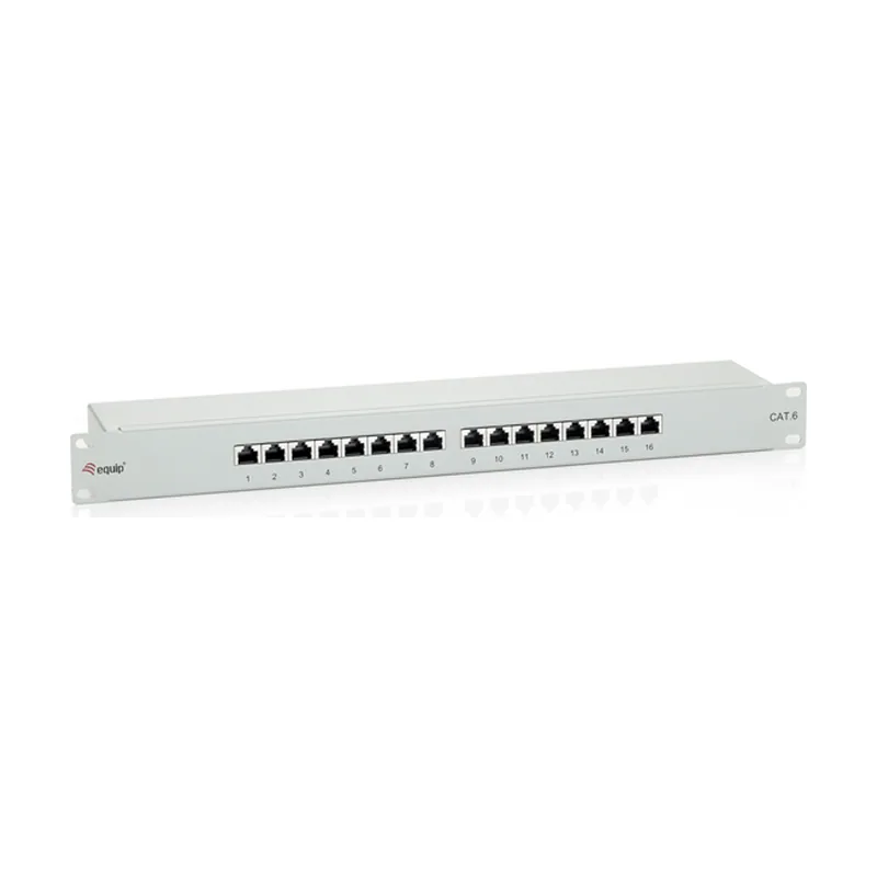 Equip Patch Panel 16 Puertos Categoria 6 Apantallado