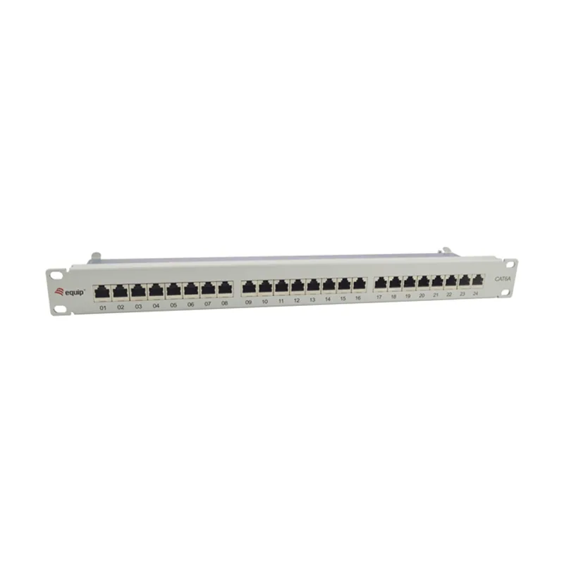 Equip Patch Panel 24 Puertos Categoria 6A Apantallado