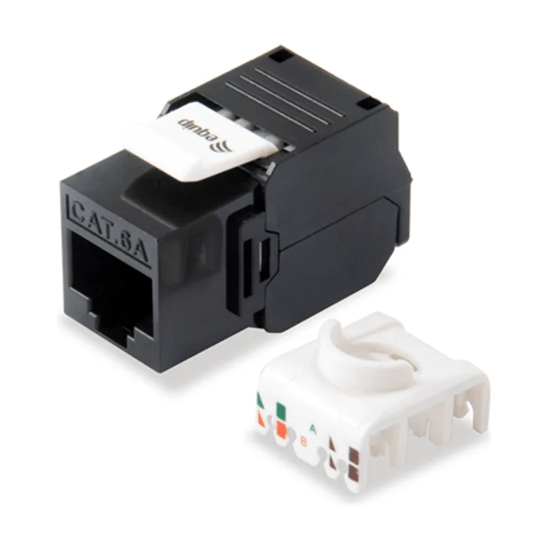 Equip KIT 8 Conector Hembra RJ45 UTP CAT6A Panel Keystone Tool Free REF 769226