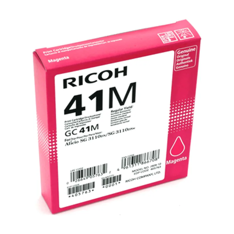 Ricoh Cartucho GEL Magenta GC-41M