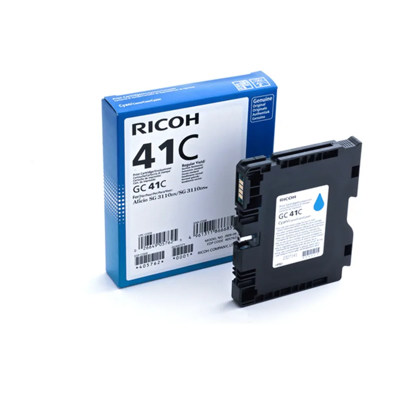 Ricoh Cartucho GEL Cyan GC-41C