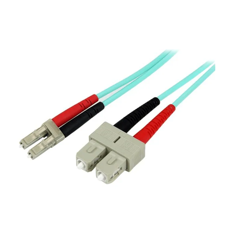 Startech Cable Patch de Fibra LSZH Duplex Multimodo Aqua 50/125 10 Gb