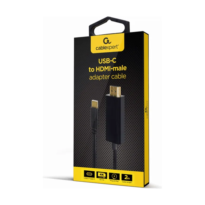 Gembird Adaptador USB-C A HDMI-MACHO 4K 60HZ 2 M