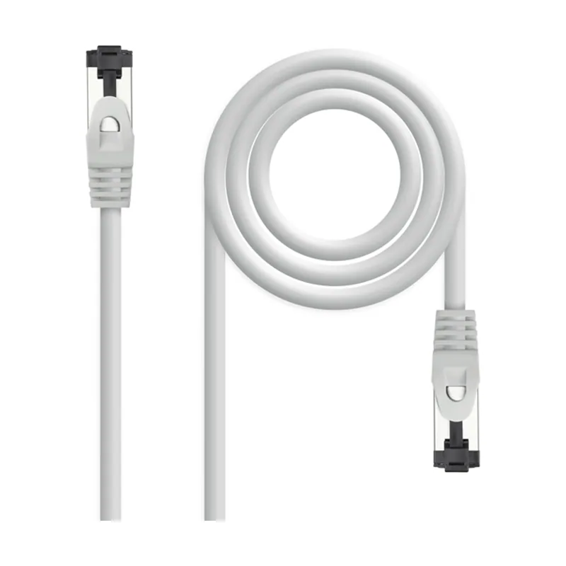 Nanocable Cable red Cat. 8.1 2GHZ SSTP Gris 15m