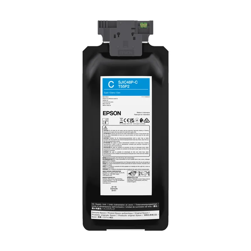 Epson SJIC48P-C Cyan INK Cartridge FOR Colorworks C8000E