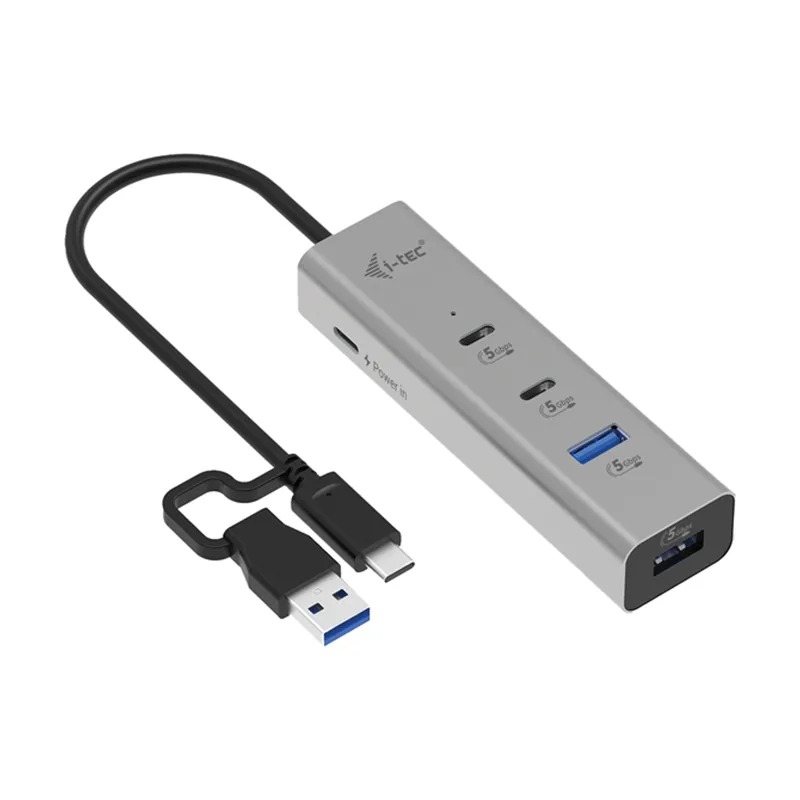 I-TEC USBC+USBA Charge HUB 7 Port