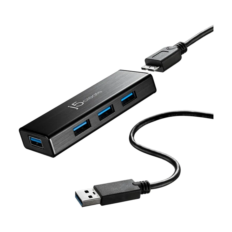 J5create JUH340 Mini HUB USB 3.0 4 Puertos