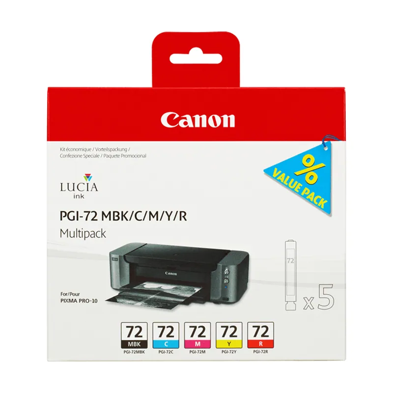 Canon Ink/PGI-72 Cartridge CMYMkR