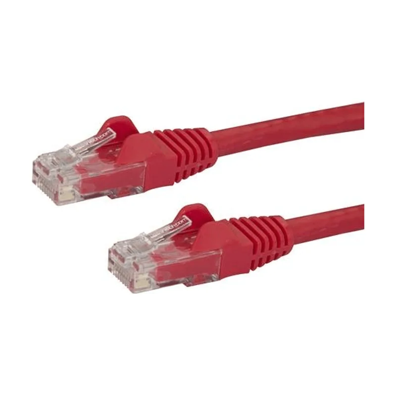 Startech Cable 2M Rojo DE RED Gigabit CAT6 Ethernet RJ45 Snagle SS