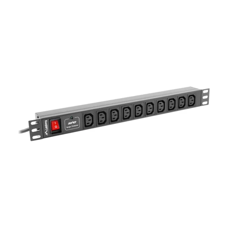 Lanberg Regleta 1U 10A Rack 19