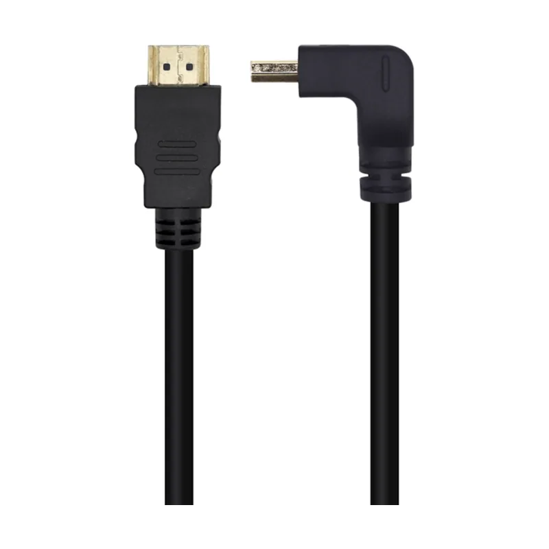 Aisens Cable HDMI V2.0 Acodado Premium Alta Velocidad