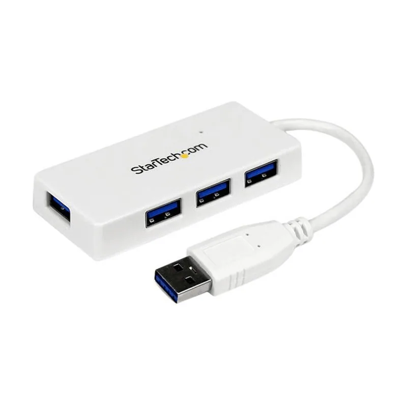 Startech White 4PORT External USB 3