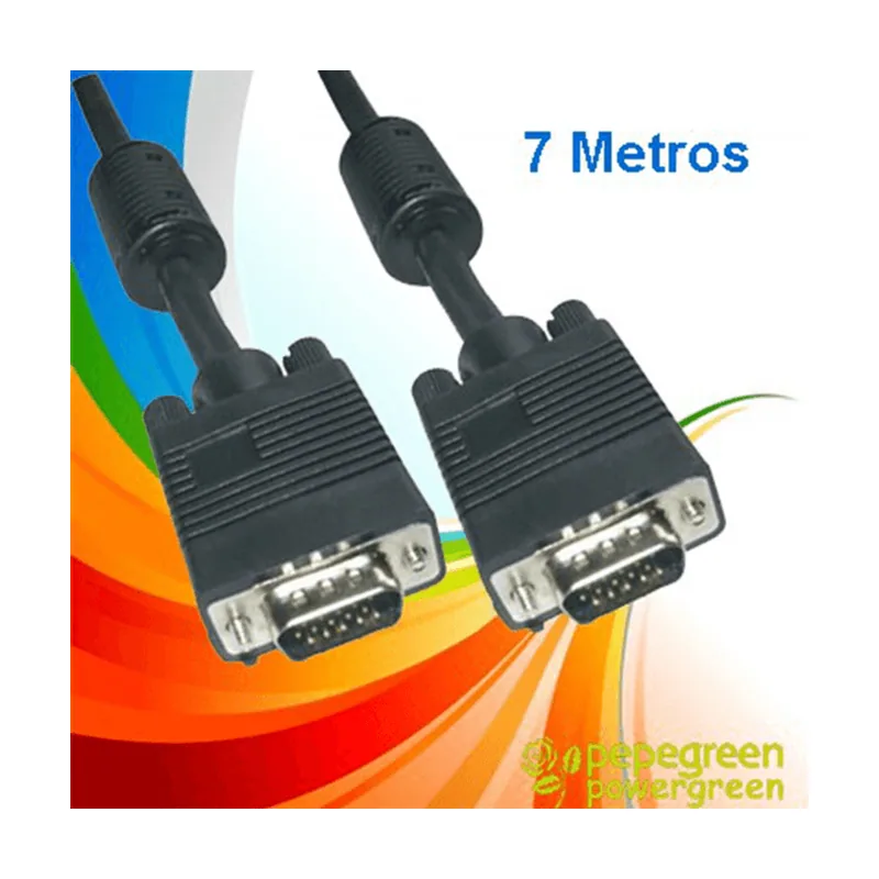 Pinbox PowerGreen Cable VGA 7 M 3 4C TC,OD 7.5 CON FERRITA